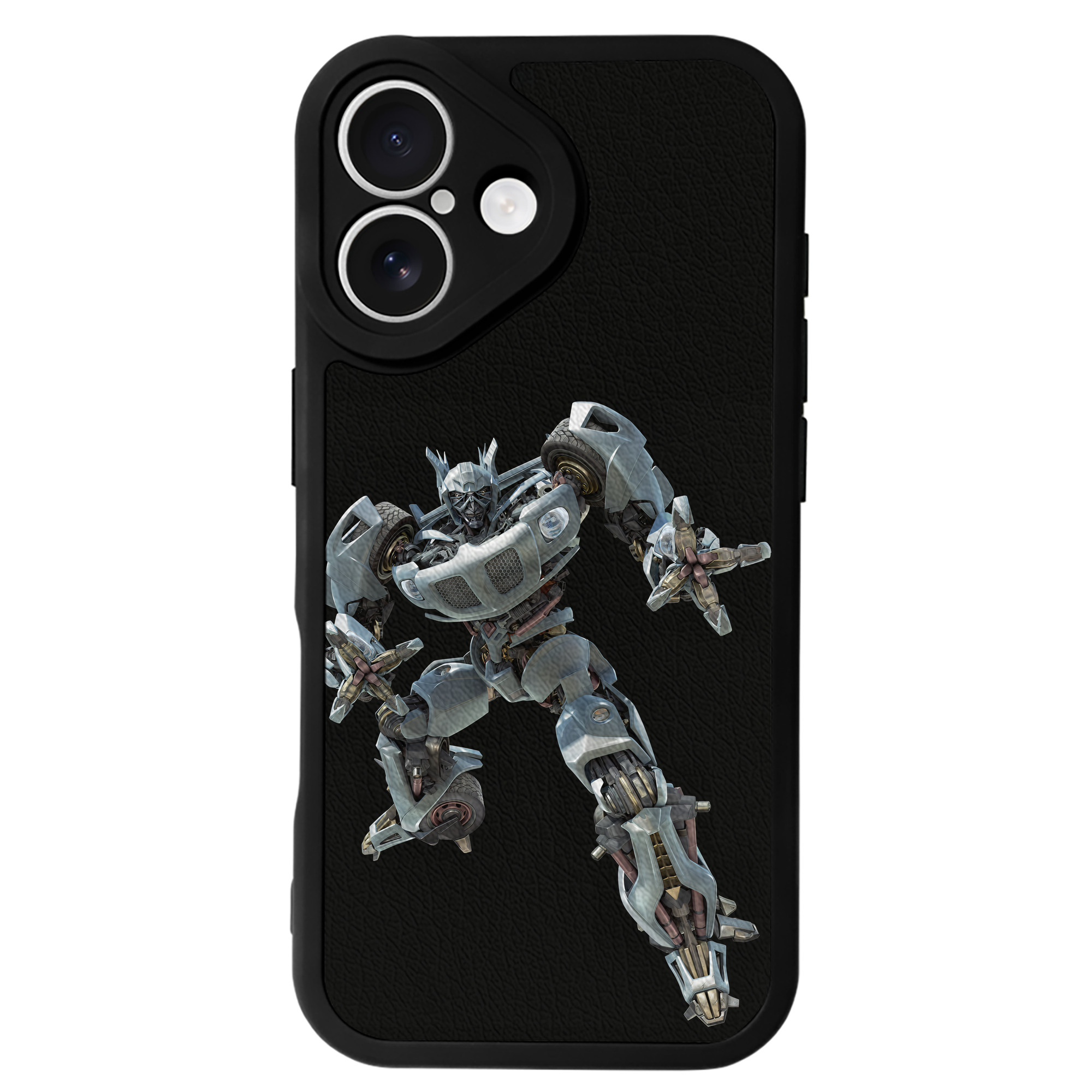 （画像用） Transformers トランスフォーマー 【iPhone 16シリーズ対応】シリコンスマホケース（レザー調） 材質：シリコン